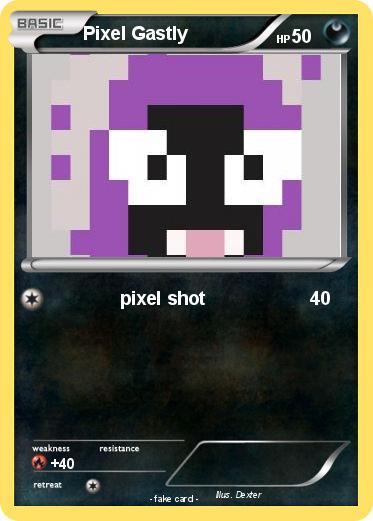 Pokemon Pixel Gastly
