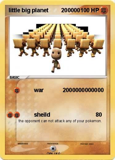 Pokemon little big planet        200000