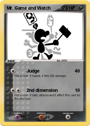 Pokemon Mr. Game and Watch
