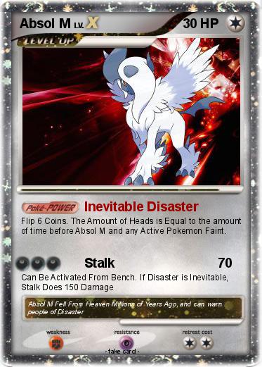 Pokemon Absol M Pokemon Absol M