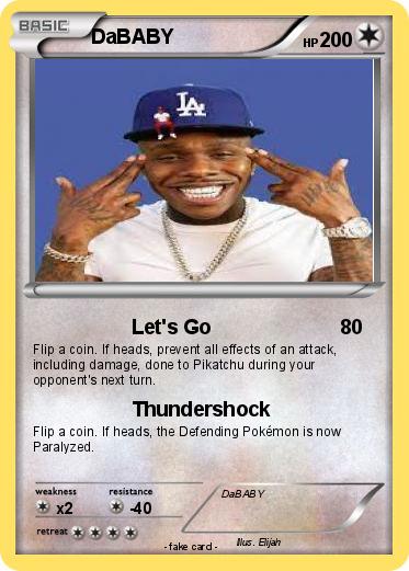 Pokemon DaBABY