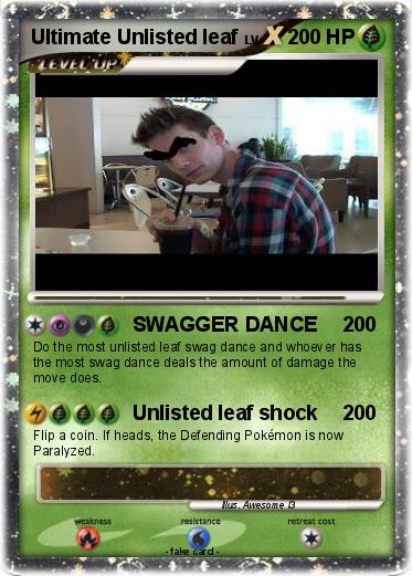 Pokemon Ultimate Unlisted leaf