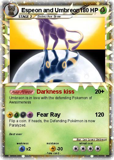 Pokemon Espeon and Umbreon