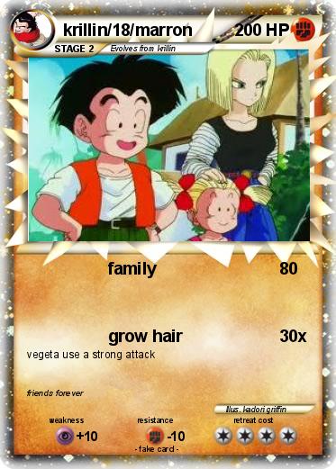 Pokemon krillin/18/marron