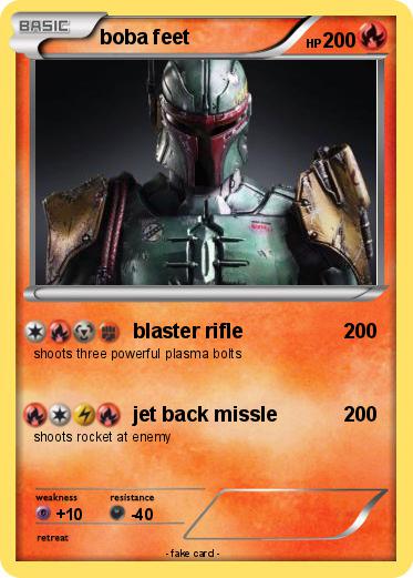 Pokemon boba feet