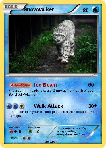 Pokemon Snowwalker