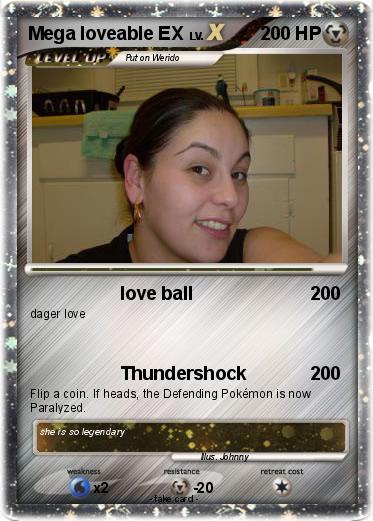 Pokemon Mega loveable EX