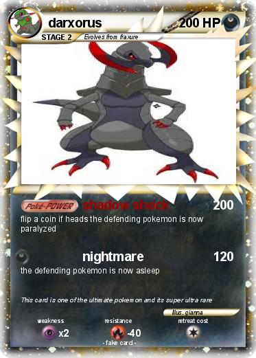 Pokemon darxorus