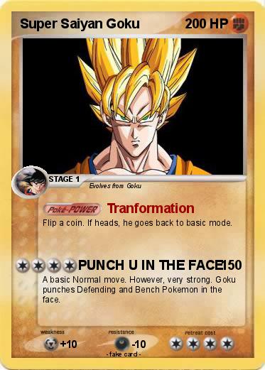 Pokemon Super Saiyan Goku