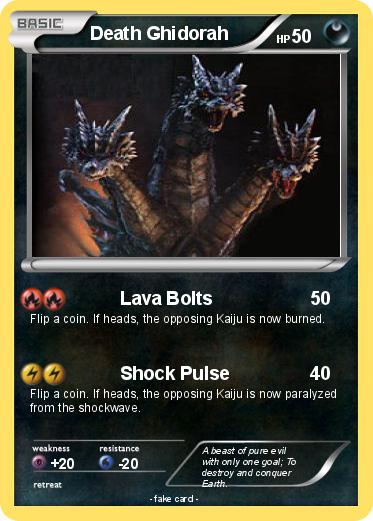 Pokemon Death Ghidorah