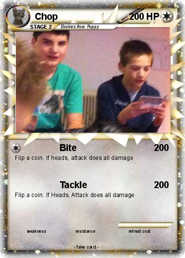 Pokemon Chop