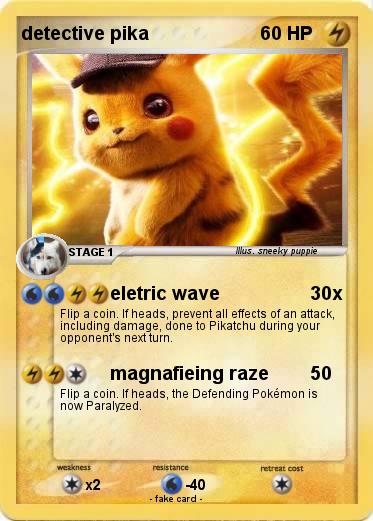 Pokemon detective pika