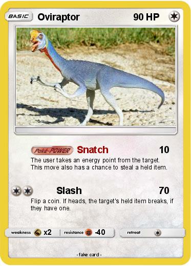Pokemon Oviraptor