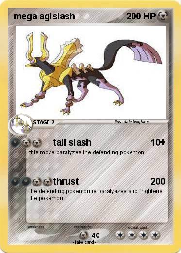 Pokemon mega agislash