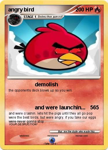 Pokemon angry bird