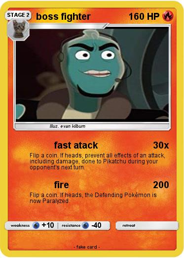 Pokemon boss fighter