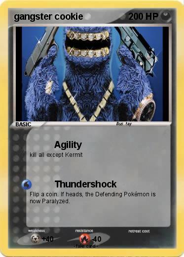 Pokemon gangster cookie