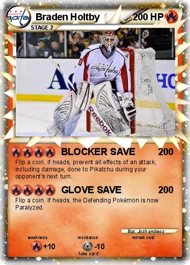 Pokemon Braden Holtby