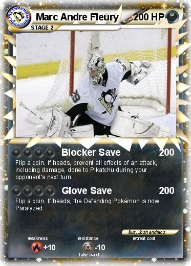 Pokemon Marc Andre Fleury