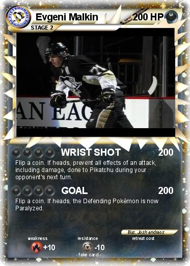 Pokemon Evgeni Malkin