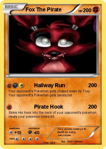 Pokemon Fox The Pirate