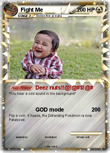 Pokemon Fight Me
