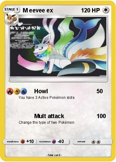 Pokemon M eevee ex