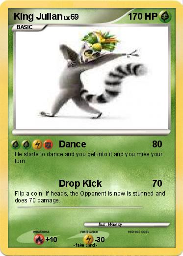 Pokemon King Julian