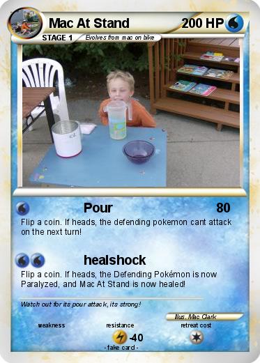 Pokemon Mac At Stand