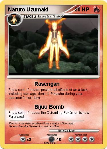 Pokemon Naruto Uzumaki