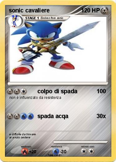 Pokemon sonic cavaliere