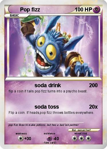 Pokemon Pop fizz
