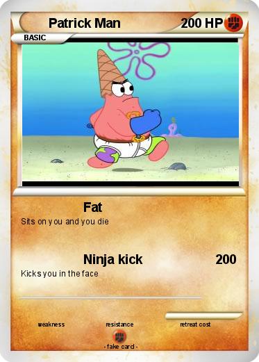 Pokemon Patrick Man