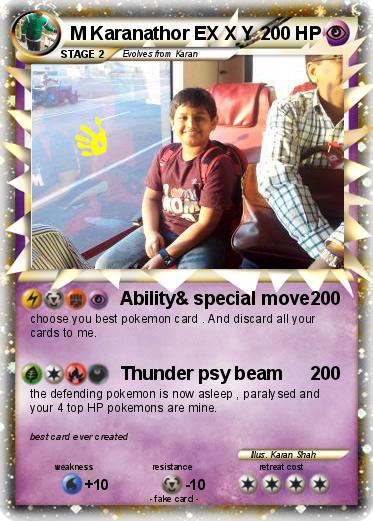 Pokemon M Karanathor EX X Y