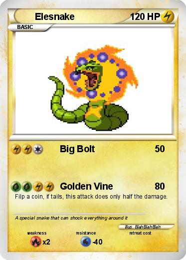 Pokemon Elesnake