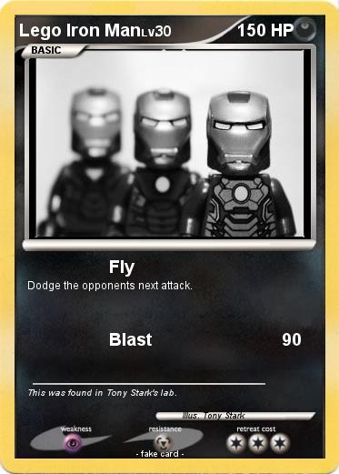 Pokemon Lego Iron Man