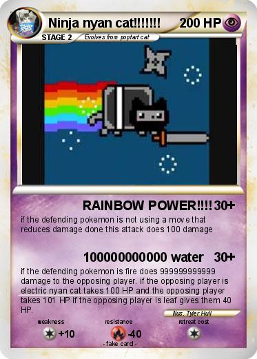 Pokemon Ninja nyan cat!!!!!!!