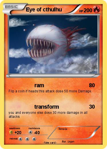 Pokemon Eye of cthulhu
