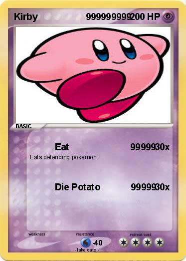 Pokemon Kirby                   999999999