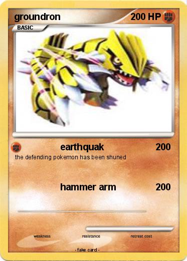 Pokemon groundron