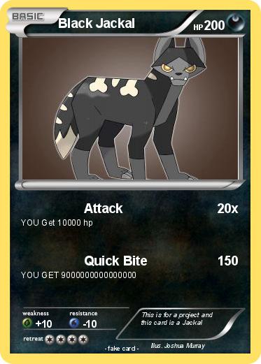 Pokemon Black Jackal