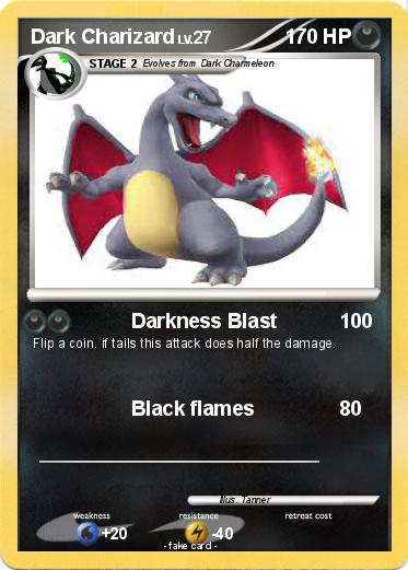 Pokemon Dark Charizard