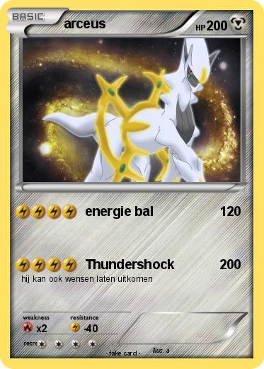 Pokemon arceus