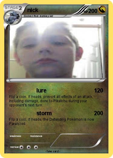 Pokemon nick