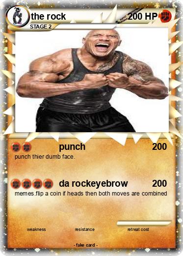 Pokemon the rock