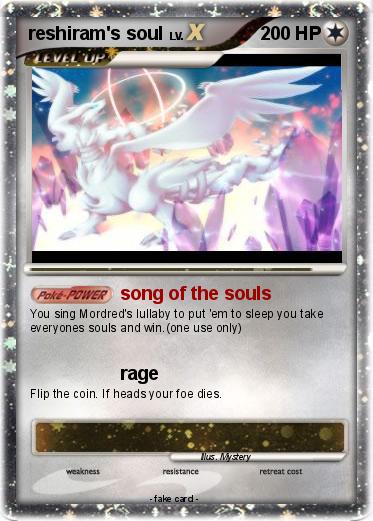 Pokemon reshiram's soul