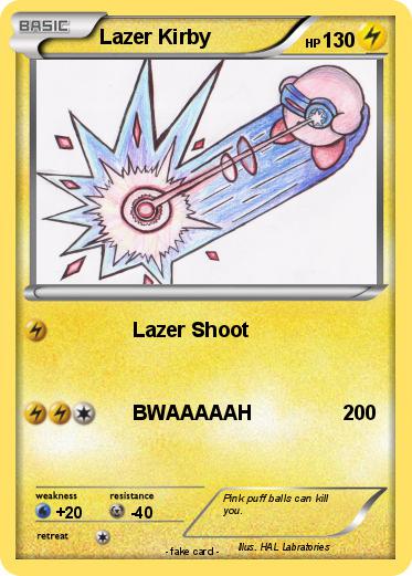 Pokemon Lazer Kirby
