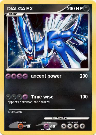 Pokemon DIALGA EX