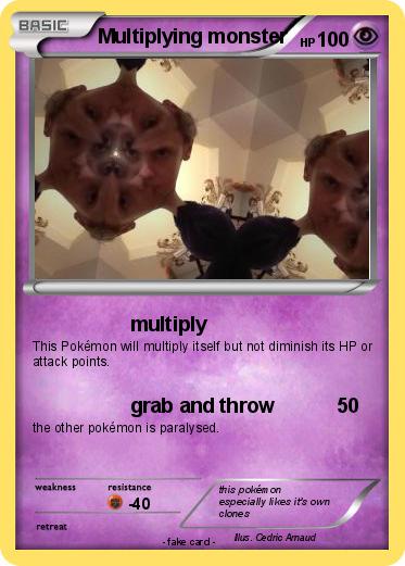 Pokemon Multiplying monster