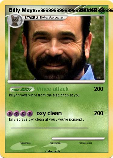 Pokemon Billy Mays